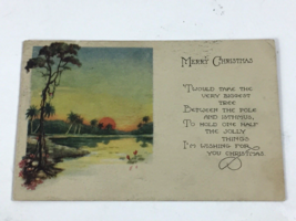 Antique 1926 Christmas Greeting Postcard from Farmington, Mo to St. Louis. - £7.18 GBP