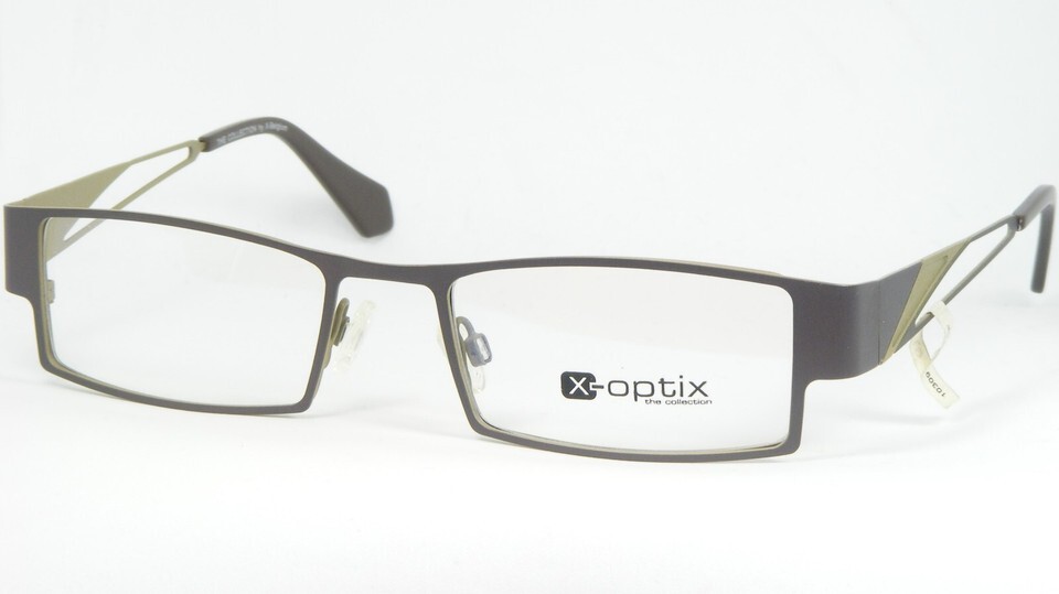 X-OPTIX by X-Belgium 1464 C GRAY /OLIVE EYEGLASSES GLASSES FRAME 52-19-1... - $49.50