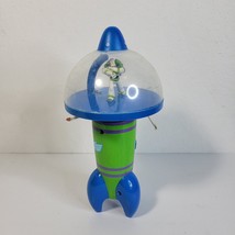 Buzz Lightyear Spinning light up space ship Disney Pixar Tested and works - £37.91 GBP