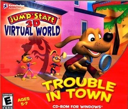 JumpStart 3-D Virtual World: Trouble in Town for PC - $54.45