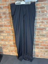 Profilo Dress Pants Men&#39;s Black New with Tags Size 38 W Will Need Hemming - £23.04 GBP