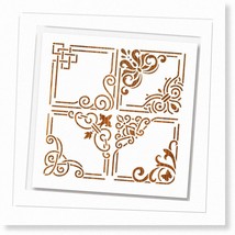 ArtSquare Border Templates - DIY Reusable PET Painting Stencils for Wood, Canvas - £15.81 GBP