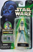 Star Wars The Power of the Force ~ Greedo(with Blaster) - $152.28 MXN
