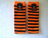 " NWT " 2 Pair Halloween Striped Knee High Socks One Size " Great Gift " - $17.99