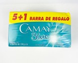 NEW Camay Blue Beauty Bath Family Soap Bar 5.29 oz 6 Bars Sealed Rare - $39.99