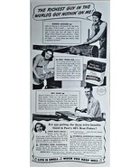 1941 Post 40% Bran Flakes Lumberman-Contractor- Vintage Print Ad-WWII - $17.13 CAD
