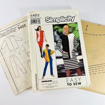 Vintage Simplicity Pattern Knit Pull On Pants Skirt Pull Tunic Top Uncut FF 9452 - £23.76 GBP