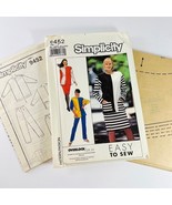 Vintage Simplicity Pattern Knit Pull On Pants Skirt Pull Tunic Top Uncut... - £23.59 GBP