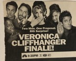 Veronica’s Closet Tv Series Print Ad Vintage Kirstie Alley Ron Silver TPA2 - $5.93