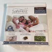 SafeRest FULL Size Premium Hypoallergenic Waterproof Mattress Protector - £21.43 GBP