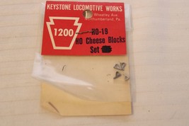 HO Scale, Keystone Loco Works, Pack of 4, Cheese Blocks Set #HO-19 - $11.40