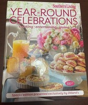 Southern Living 2 Books in 1 Year Round Celebrations and Christmas Cookbook - £3.86 GBP