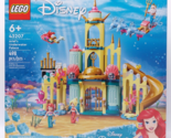 Lego Disney Ariel&#39;s Underwater Palace 43207 Building Kit (498 Pieces) NEW - £64.04 GBP