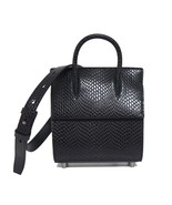 Christian Louboutin New Top Handle Paloma Mini Embossed Black Cross Body - $1,174.04