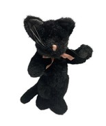 Boyds Plush Bear Zoe BLack Cat 11&#39;&#39; Tall Jointed Collectable Retired - £13.45 GBP