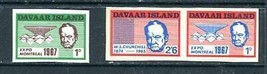 Great Britain Regional issue Davaar Island  Churchill Expo Montreal Imperf 10659 - £7.91 GBP
