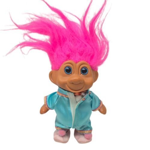 Vintage Troll Doll Pink Hair Asian Style and 50 similar items