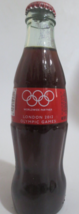 Coca-Cola WORLDWIDE PARTNER LONDON 2012 OLYMPIC GAMES 8oz Bottle - $3.47