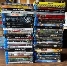 Lot of 58 Blu Ray DVD Movies Pre-owned - £66.86 GBP