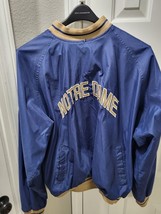 Vintage Notre Dame Sweater Mens  Puffer Jacket  XL - £18.48 GBP