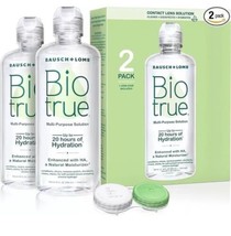 Biotrue Contact Lens Solution, Including Case, 10 fl oz (Pack of 2) Exp ... - £12.45 GBP