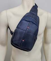 Unbranded Mens Faux Leather Sling Bag - £7.90 GBP