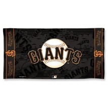 MLB San Francisco Giants Horizontal Logo Beach Towel 30&quot;x60&quot; by WinCraft - £22.11 GBP