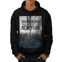 Wellcoda Dream Urban Photo New Mens Hoodie, Urban Casual Hooded Sweatshirt - £25.70 GBP+