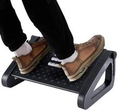 Ergonomic Under Desk Foot Rest With 6 Height Adjustments Massage - $60.99+