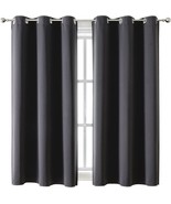 Chrisdowa Grommet Blackout Curtains For Bedroom And Living Room, 42 X 63... - £30.67 GBP