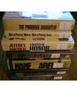 Jeffrey Archer 7 Books In A Lot Most Are First Editions (Look At Photos) - $30.73