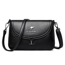 Classic PU Leather Women&#39;s Shoulder Bag Women&#39;s Shift Designer Brand Handbags Sp - £39.20 GBP