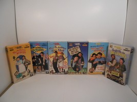 Lot of 6 Ma &amp; Pa Kettle Classic Comedy VHS Ma &amp; Pa Kettle At Home,On Vac... - £14.89 GBP