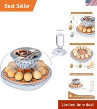 Mechachick 12 Egg Incubator with 360 Visibility &amp; Automatic Turner for P... - $1,104.20 MXN