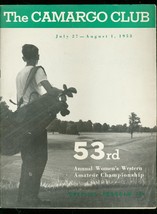 53rd Annual Women&#39;s Western Amateur Championship Program July 27 1953 - £64.45 GBP