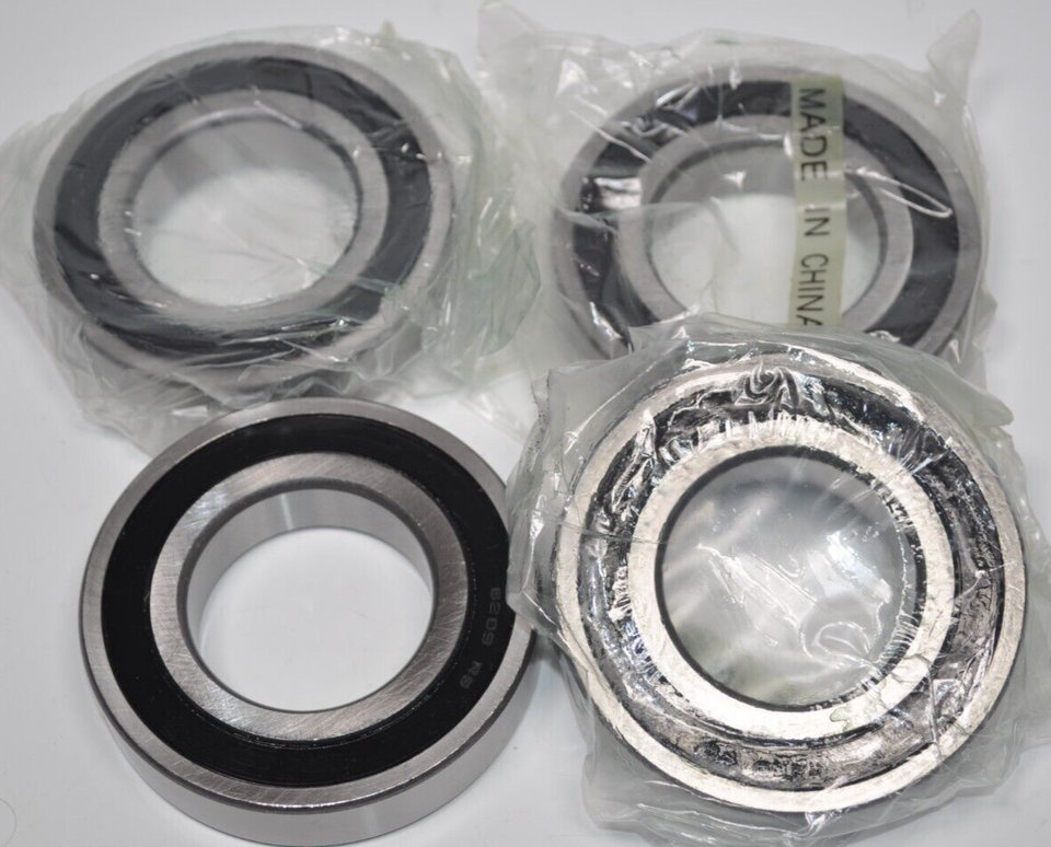 Lot of 4 NEW 6209 2RS Rubber Sealed Deep Groove Ball Bearing 45x85x19mm - $31.67