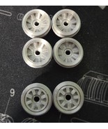 Transformers G1 Optimus Prime 3D Printed Replacement Rims Set Of x6 Silver PLA  - $15.00