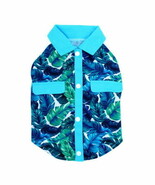 Vibrant Life Shirt  Palm  Blue  M - $12.56