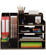 Catekro Wooden Desktop Organizer, Desk Organizers And Accessories, Desktop - £35.14 GBP