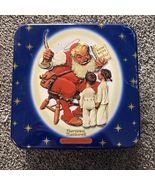Norman Rockwell Canister Tin Snickers 1999 Santa Christmas Limited Editi... - €7,70 EUR