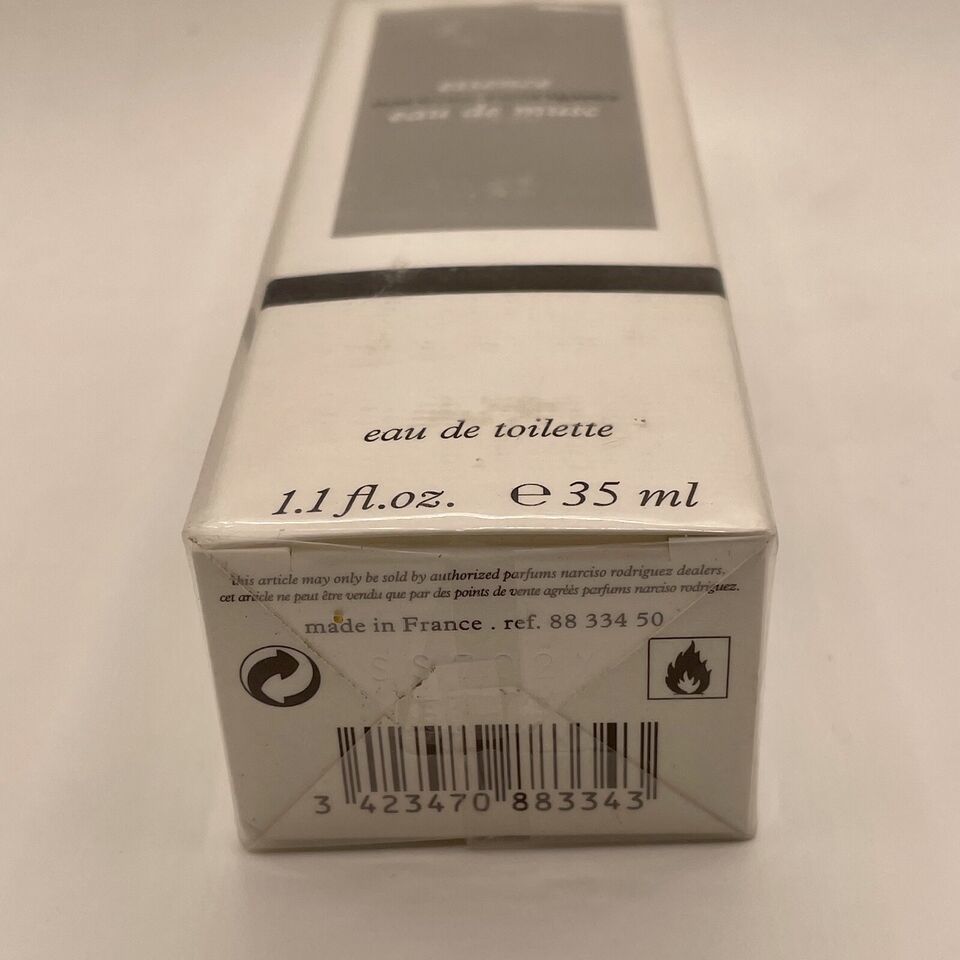 ESSENCE EAU DE MUSC Narciso Rodriguez 35 ml 1.1 oz Women EDT Spray, Sealed Box Item image 4