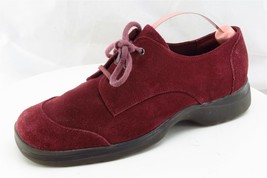 Aerosoles Size 8 B Burgundy Derby Oxfords Shoes Leather Women - £13.41 GBP