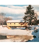 1963 Covered Bridge Pine Valley Cover Springfield Republican Magazine Ro... - $554.45 MXN