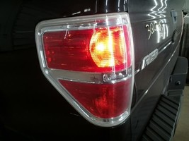 Driver Tail Light Styleside Bright Border Fits 09-14 FORD F150 PICKUP 104549135 - £96.12 GBP