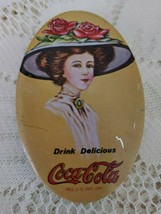 Coca Cola Small Oval Tin Sewing Kit - £7.45 GBP