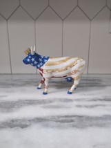 Vintage Westland Cow Parade # 9189 American Royal Flag Patriotic USA Cow - $9.90