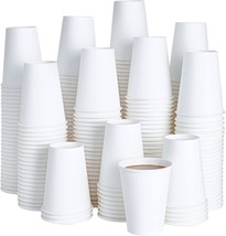 240 Pack 12 oz Disposable Paper Coffee Cup Drinking Cups for Water Paper... - £46.37 GBP