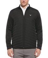 CALLAWAY Men&#39;s Quilted Puffer Golf Jacket CGRFD0D4RS Black L Large NWT $95 - £39.83 GBP