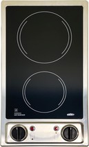 Summit Appliance CR2B120 12&quot; Wide 115V Two-burner Radiant Cooktop - $349.00