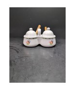 Vintage Houston Harvest Dual Jam Jars, Jelly Jars with Lids, Butterfly D... - $19.00 CAD